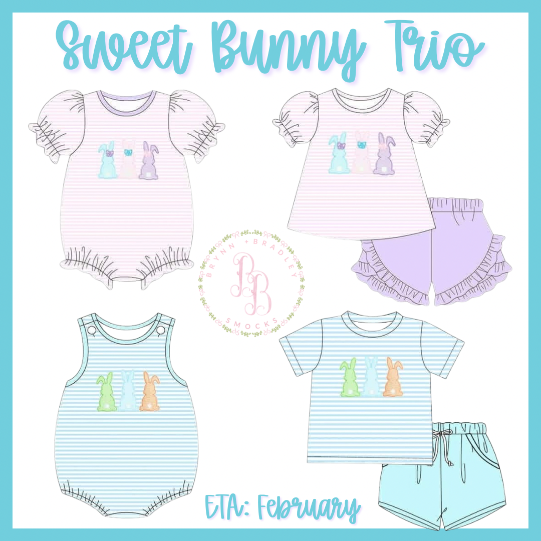 Preorder: Sweet Bunny Trio Collection - ETA: February