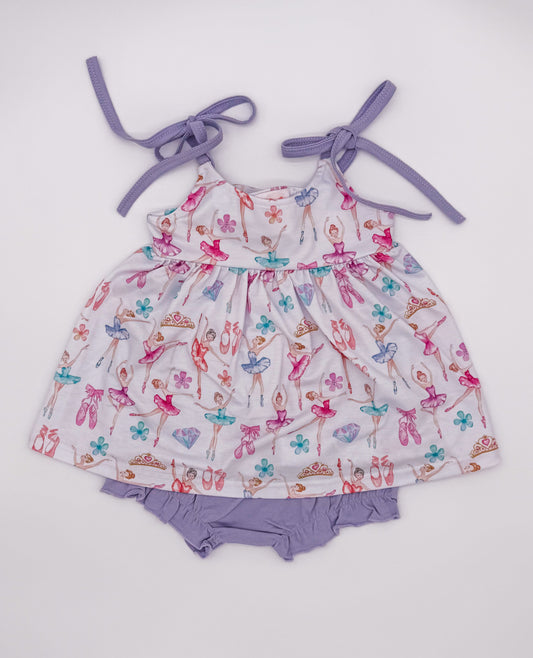 RTS: Tiny Dancer Girl Diaper Set