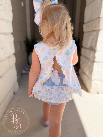 RTS: Sweet Sunshine Girl Diaper Set