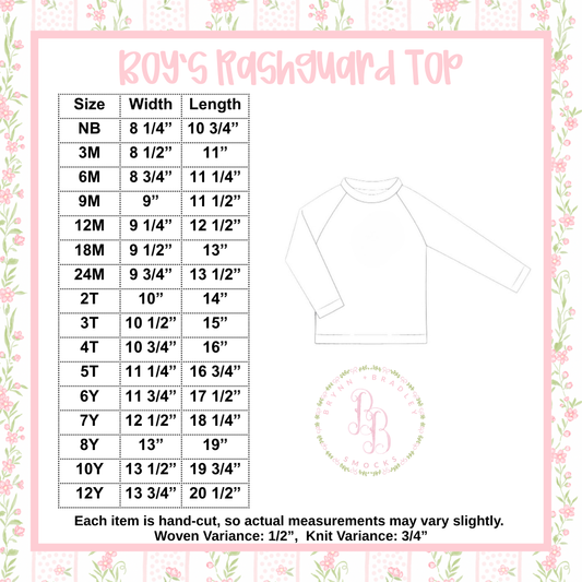 Boy Rashguard Top