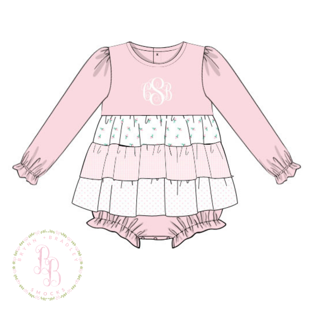 PO31: Pretty in Pink Girl Skirted Bubble- ETA: December
