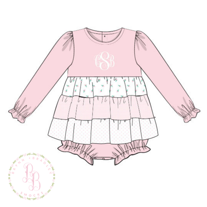 PO31: Pretty in Pink Girl Skirted Bubble- ETA: December
