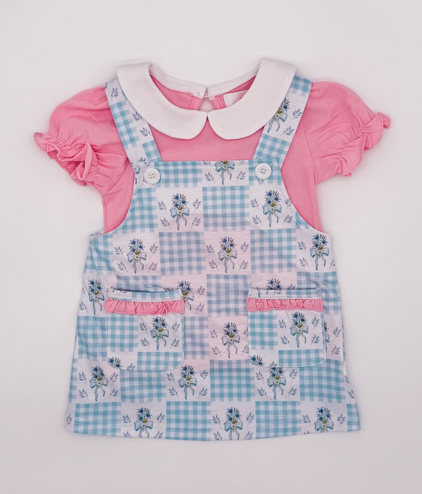 RTS: Girl’s Carolina Blooms Dress Set