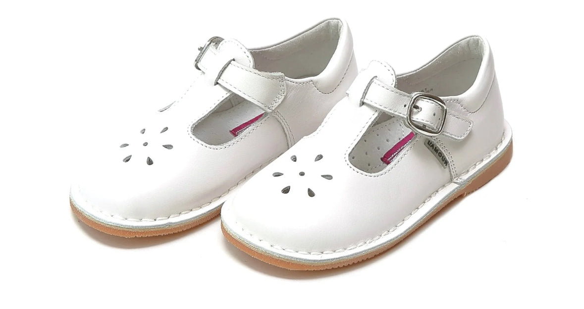 Preorder: Joy Classic Leather T-Strap Mary Jane Shoe