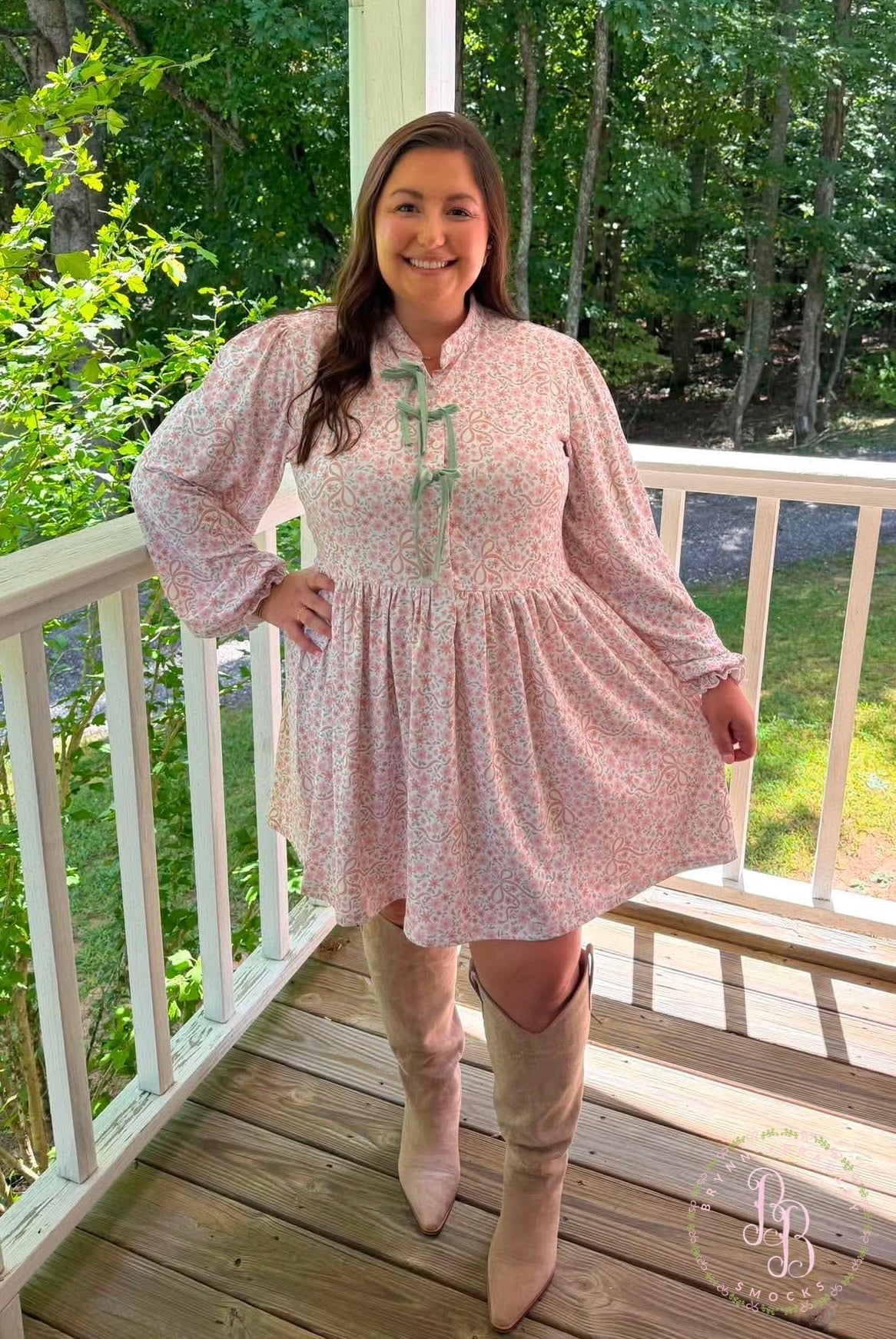 RTS: Mom + Me Fall Floral Mom Mini Dress
