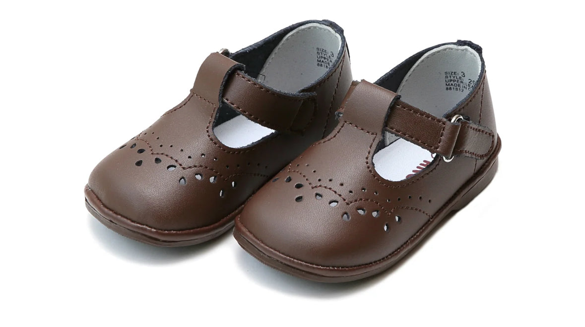 Preorder: Birdie Leather T-Strap Mary Jane Shoe