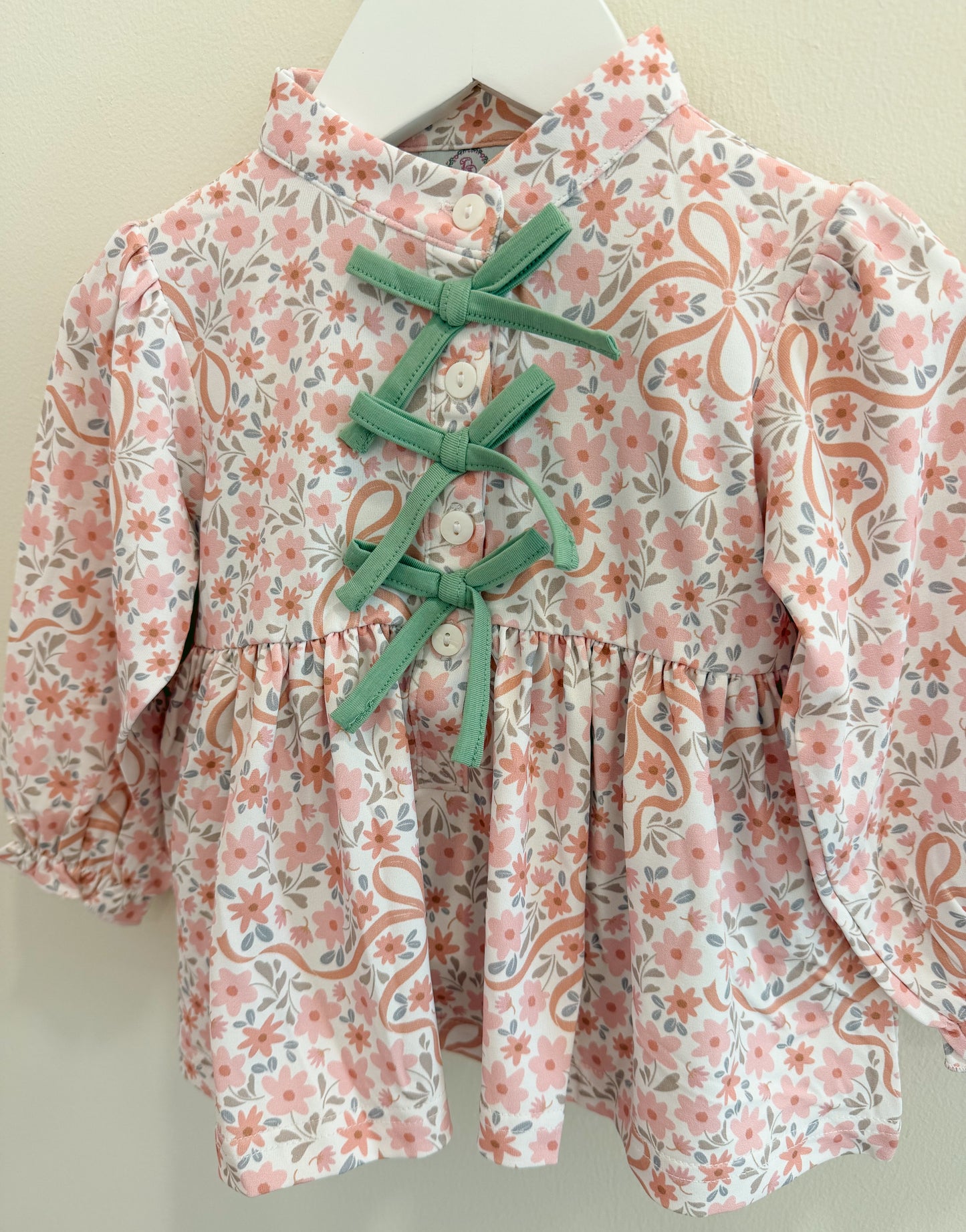 RTS: Mom + Me Fall Floral Girl Diaper Set + Dress