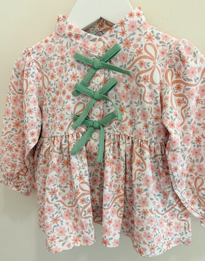 RTS: Mom + Me Fall Floral Girl Diaper Set + Dress