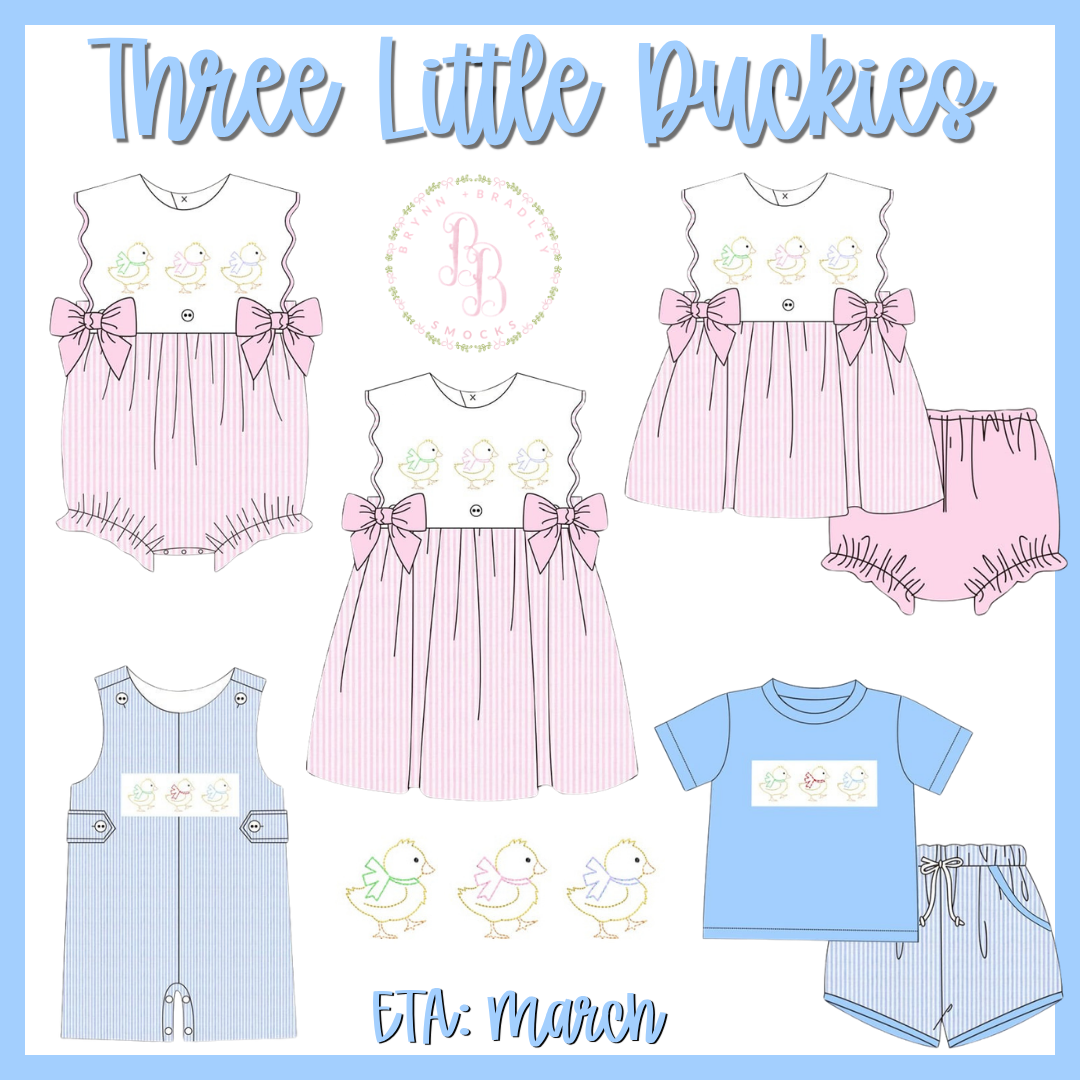 Preorder: Three Little Duckies Collection - ETA: March