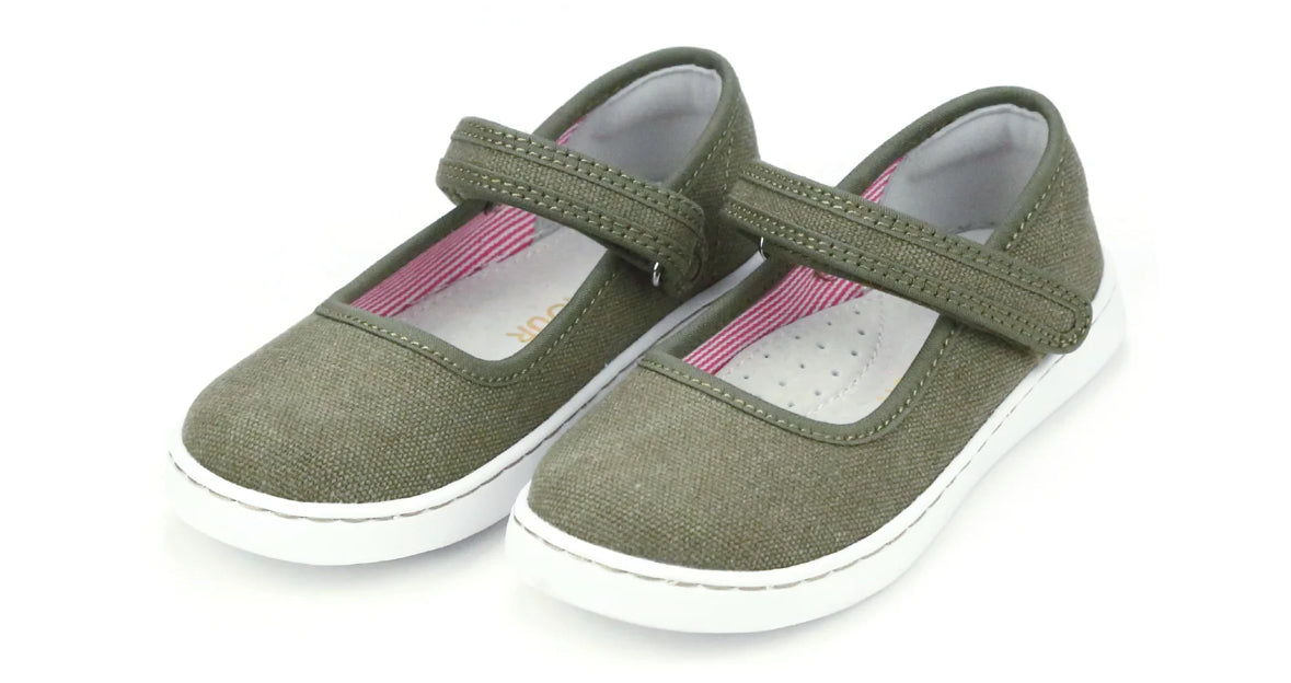 Preorder: Jenna Canvas Mary Jane Shoe