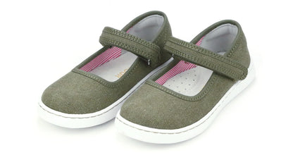 Preorder: Jenna Canvas Mary Jane Shoe