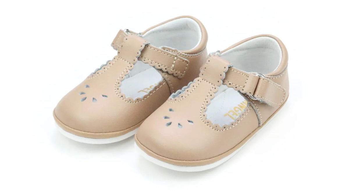 Preorder: Dottie Scalloped T-Strap Mary Jane Shoe