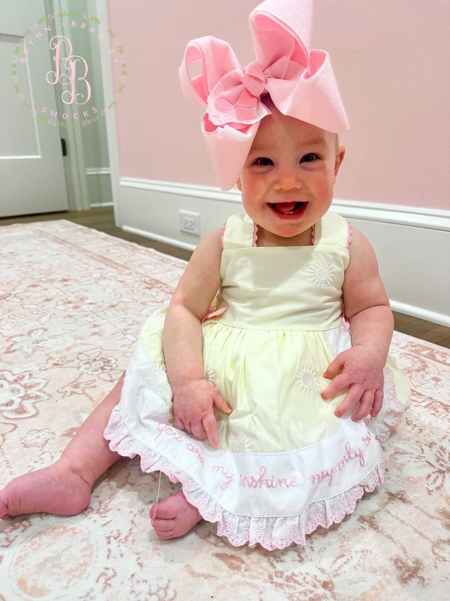 RTS: You Are My Sunshine Girl Skirted Bubble