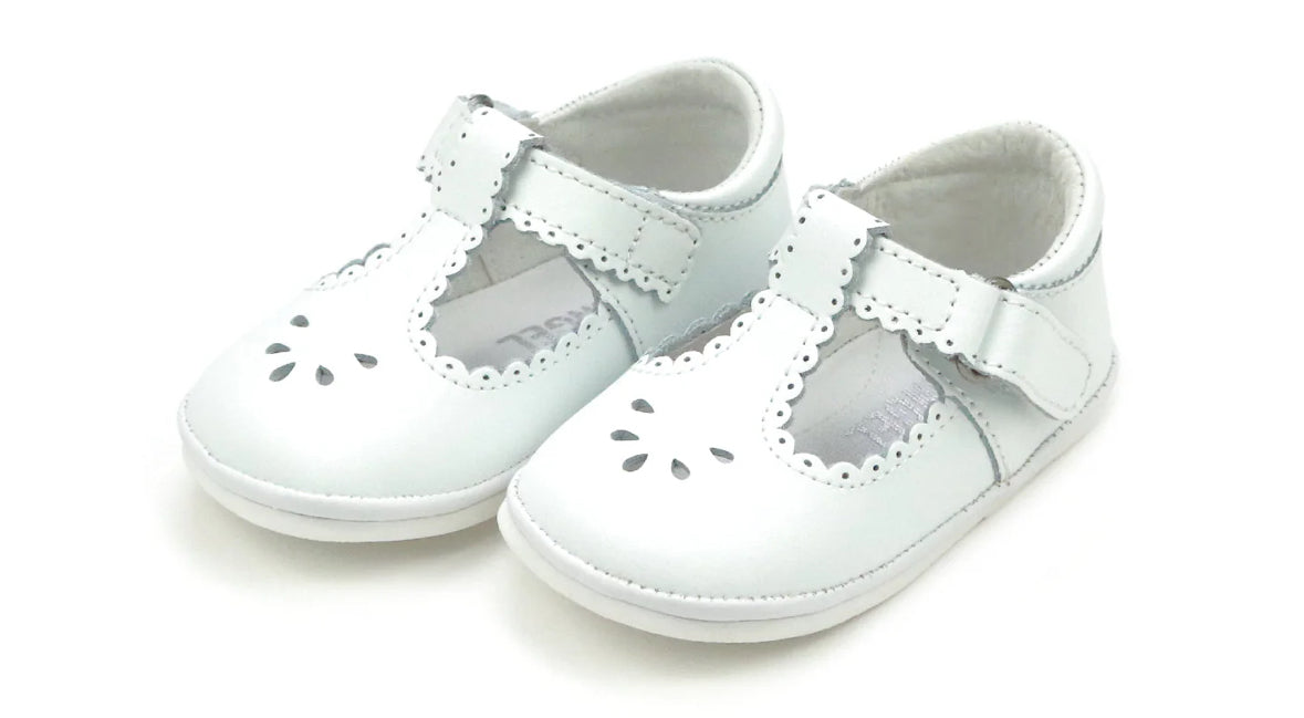 Preorder: Dottie Scalloped T-Strap Mary Jane Shoe