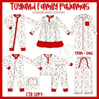 PO29: Toyland Family Pajamas Boy Pants Set