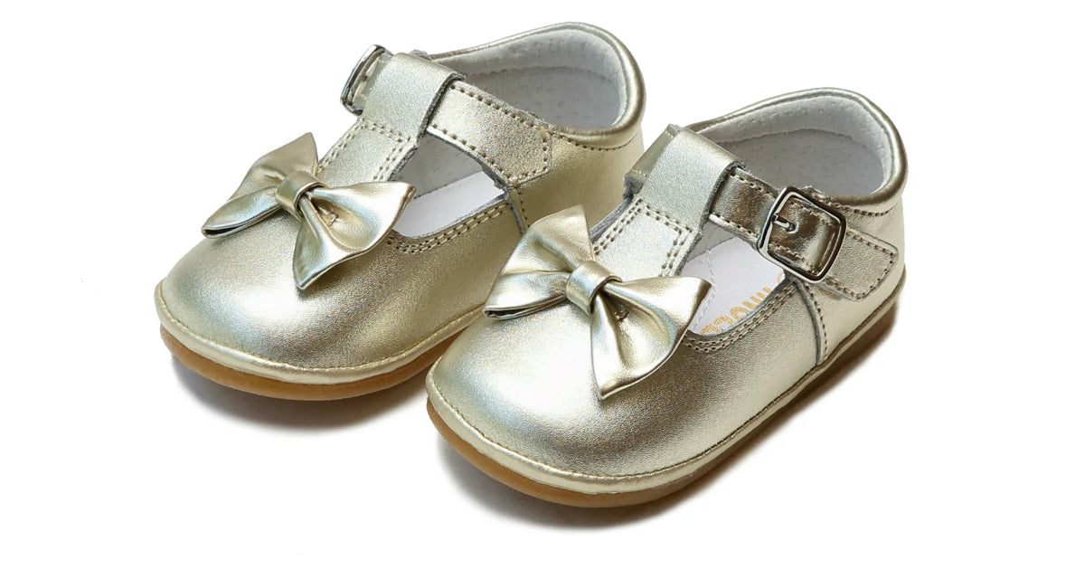 Preorder: Minnie Bow Leather Mary Jane Shoe