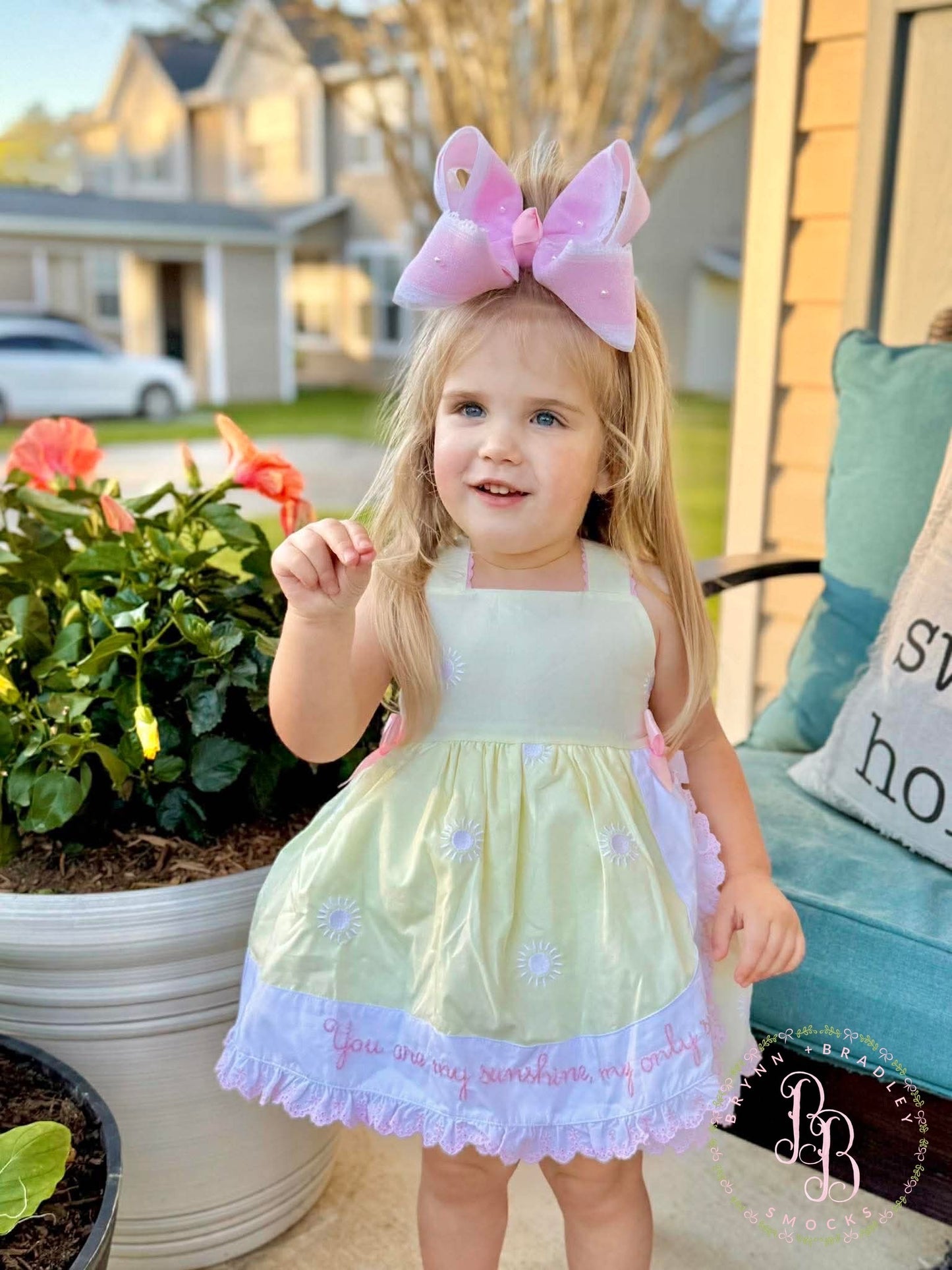 RTS: You Are My Sunshine Girl Skirted Bubble