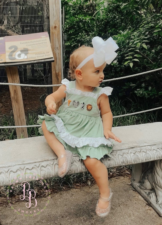 RTS: Zoo Friends Girl Skirted Bubble