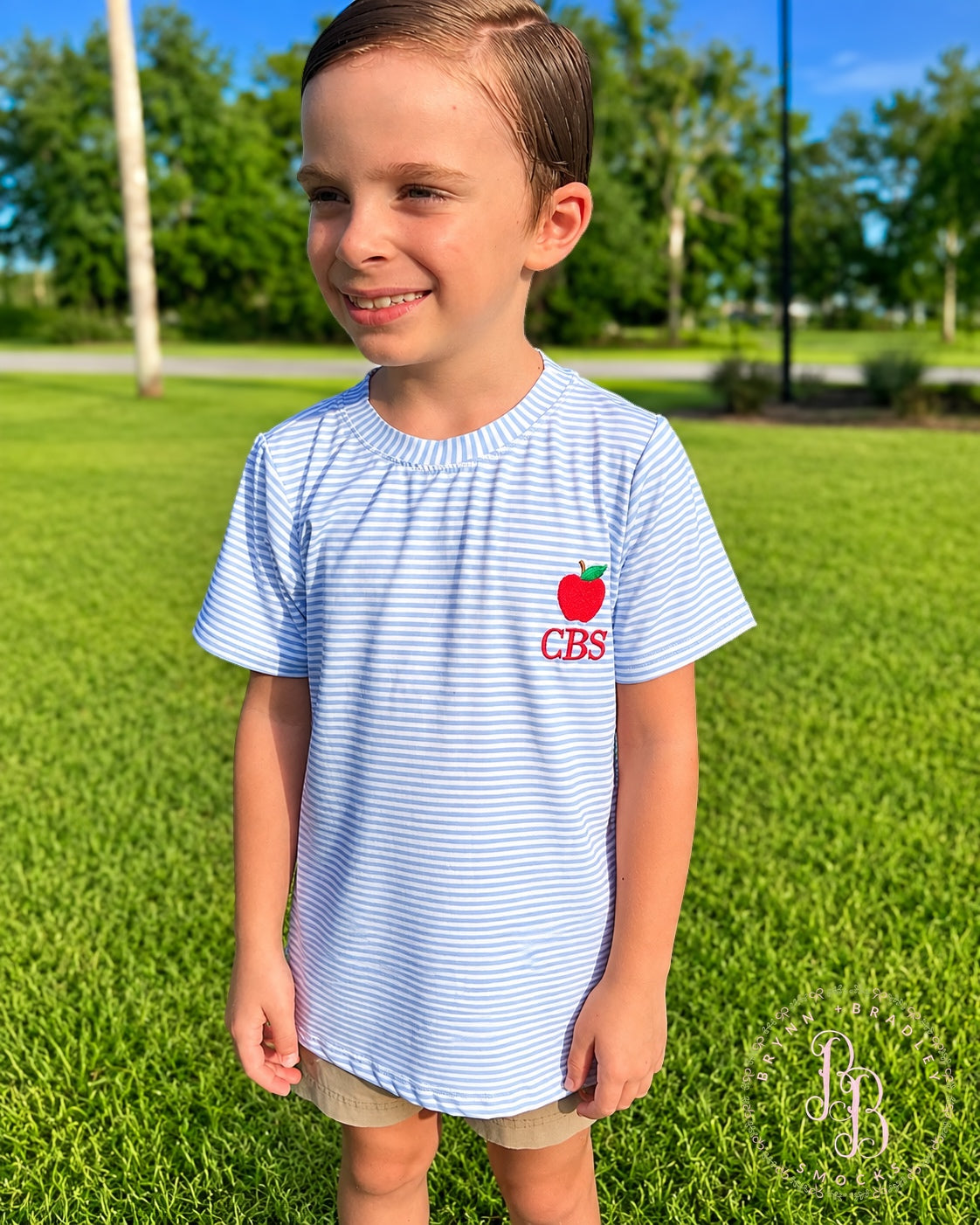 RTS: Boy’s Back to School Apple Shirt