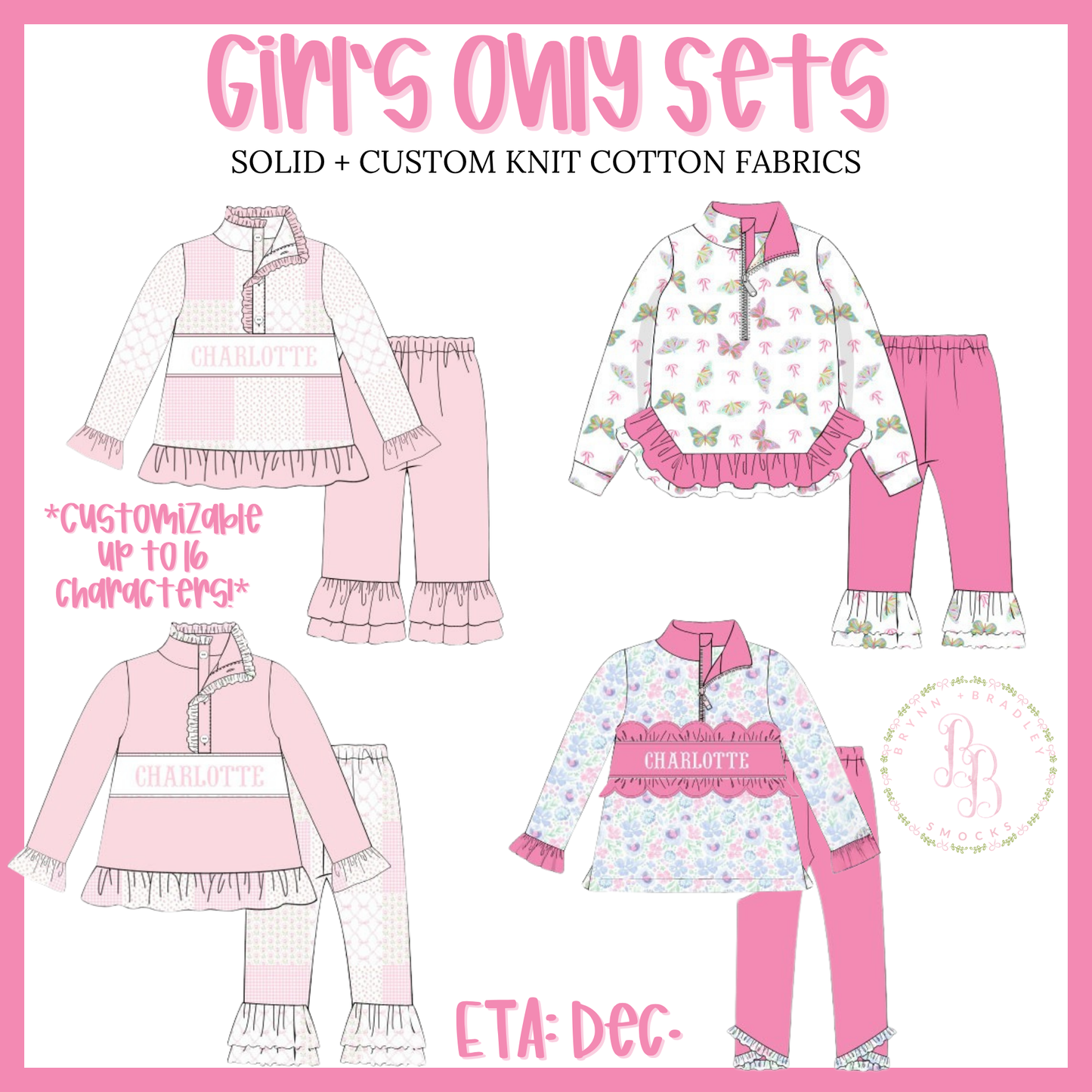PO31: Parker’s Patchwork Ruffle Leggings Set- ETA: December