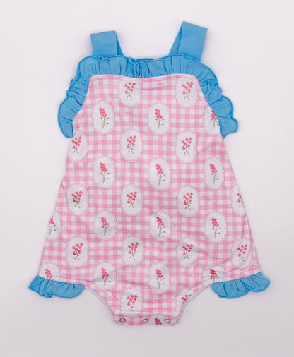 RTS: Blush + Bloom Girl Sunsuit