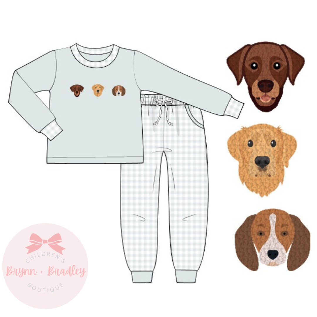 Buddies + Bows Boy Jogger Set