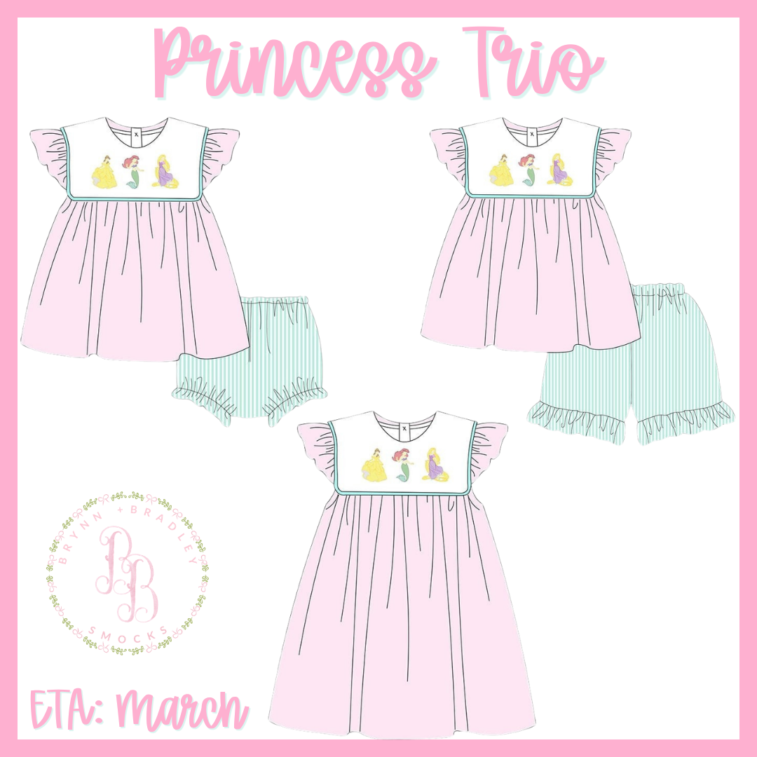 Preorder: Princess Trio Collection - ETA: March