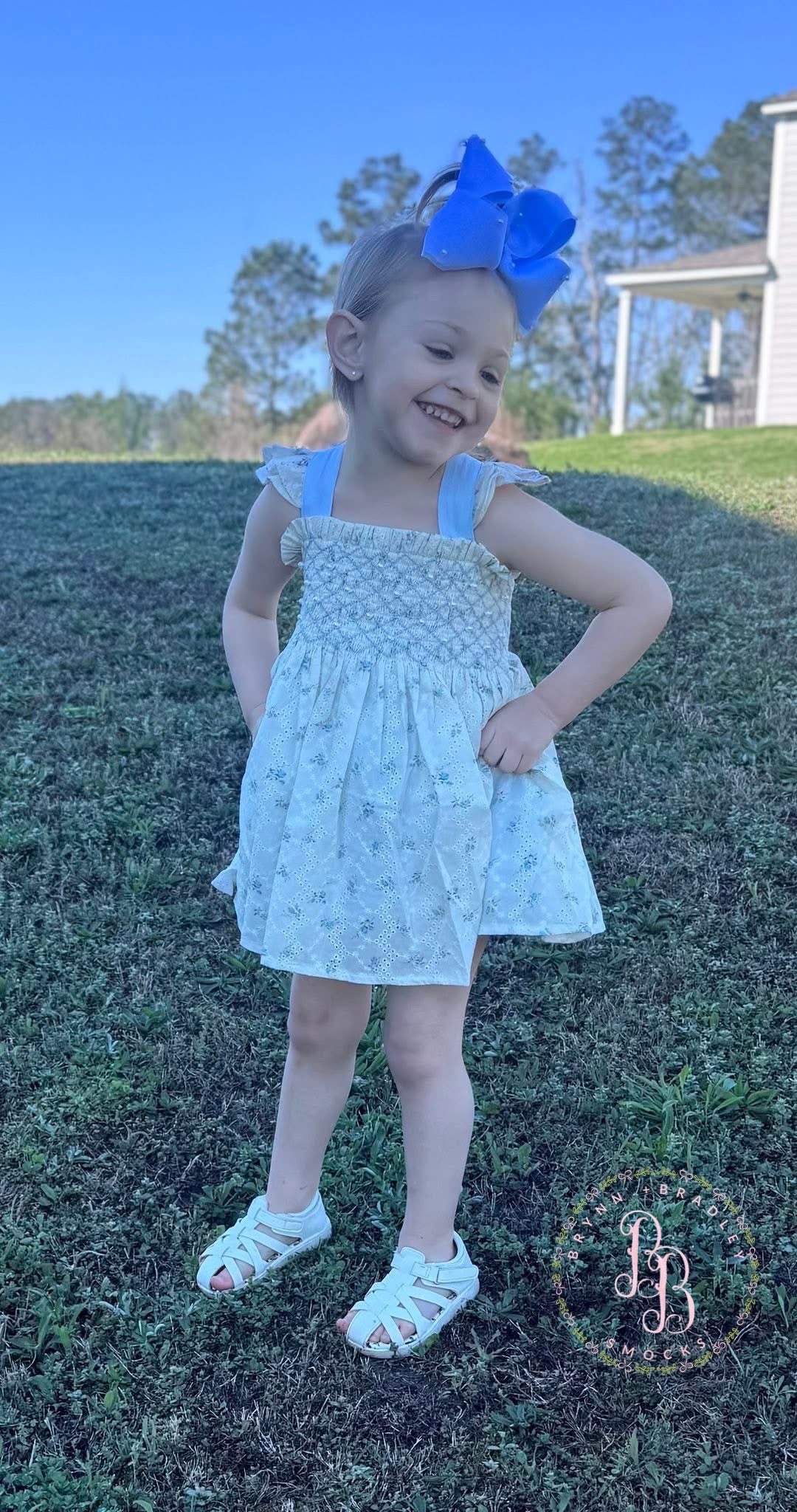 RTS: Vintage Rosebuds Girl Skirted Bubble