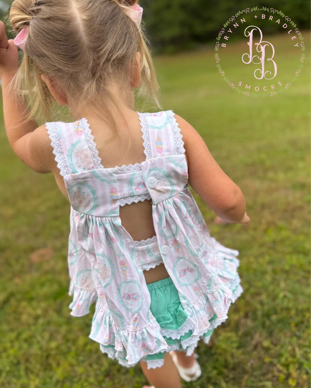 RTS: Sweet Treats Girl Diaper Set