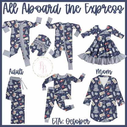 WS Preorder: Christmas Bamboo: All Aboard the Express Collection- ETA: October