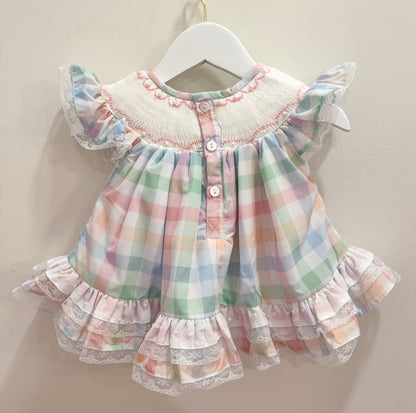 RTS: He is Risen Girl Diaper Set **Dress Length 5T-6T!**