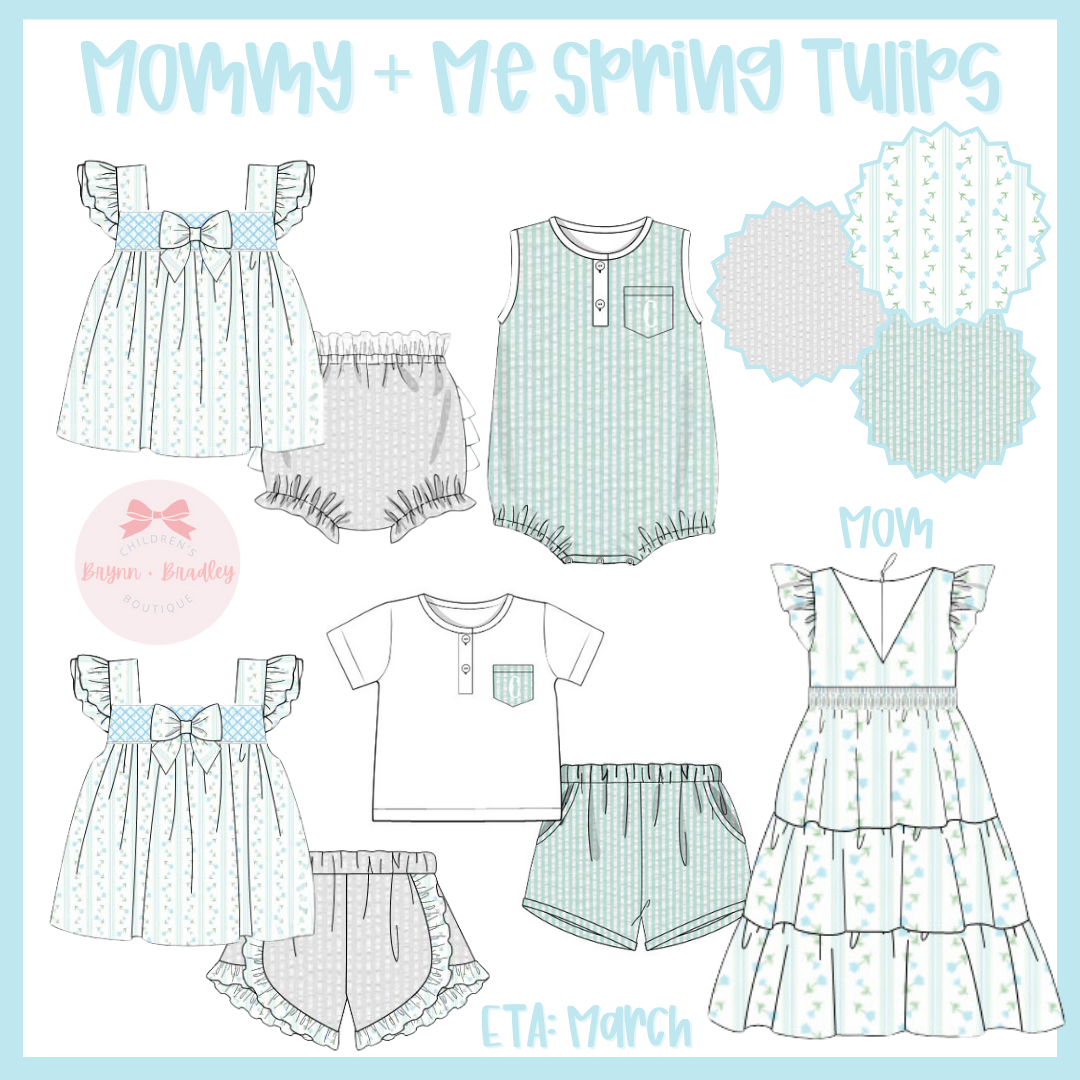 WS PO13 Mommy + Me Spring Tulips Collection