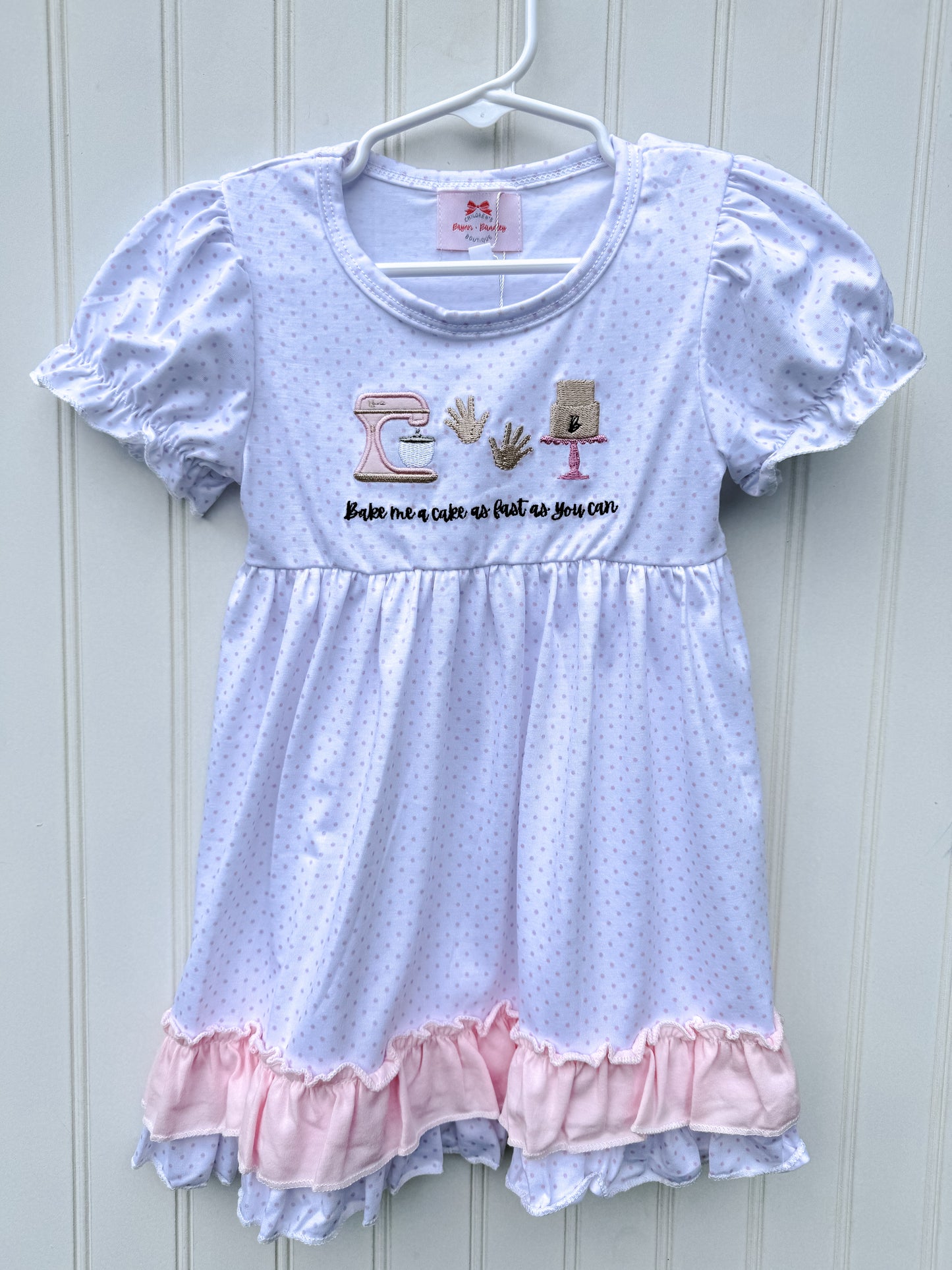 Girl’s Pat-A-Cake Dress