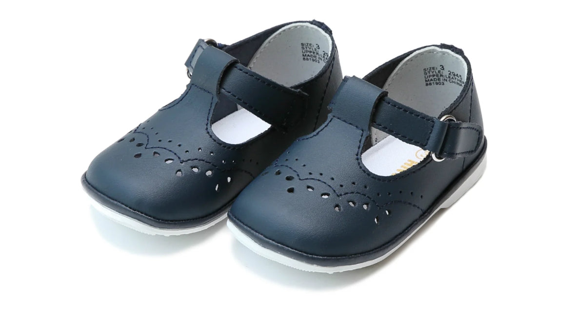 Preorder: Birdie Leather T-Strap Mary Jane Shoe