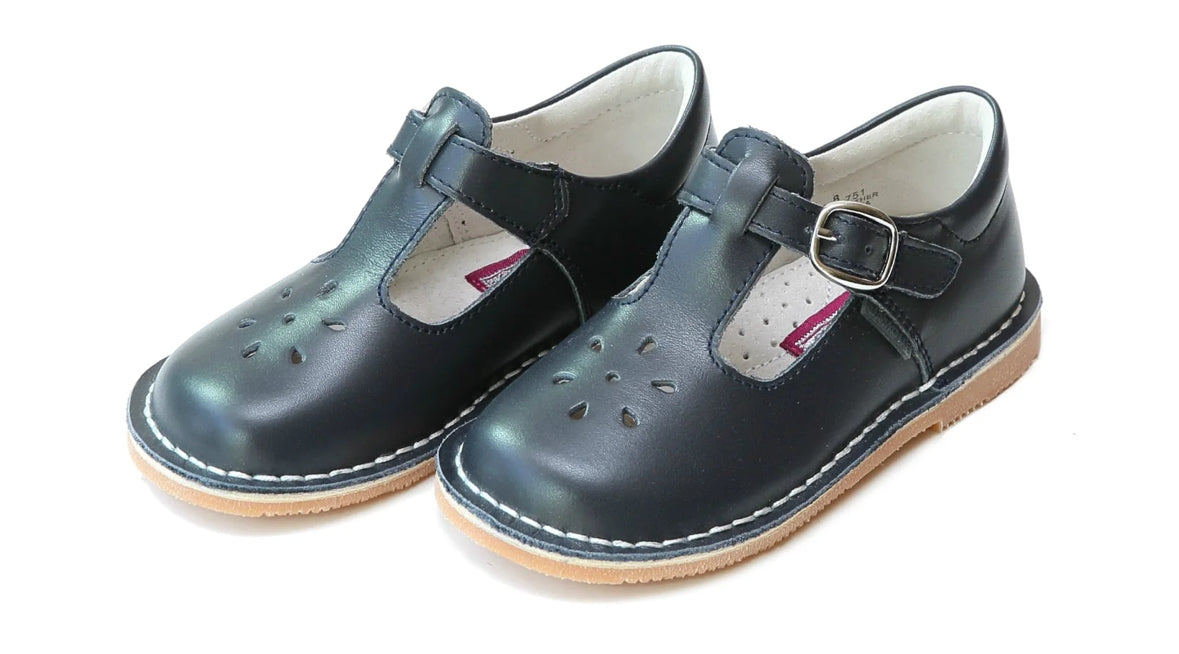 Preorder: Joy Classic Leather T-Strap Mary Jane Shoe