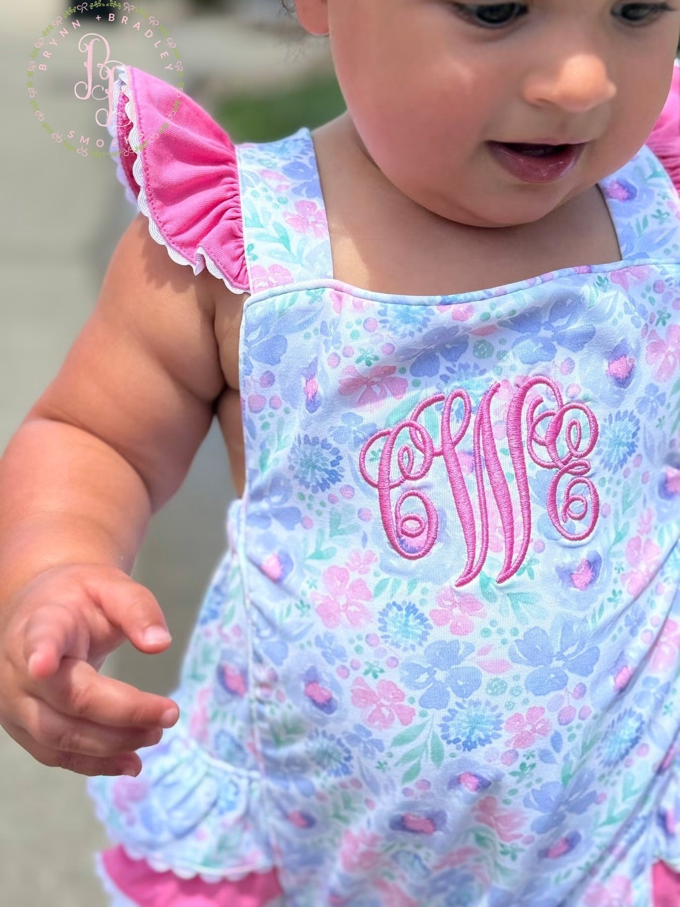 RTS: Poppy’s Pink Floral Girl Bubble