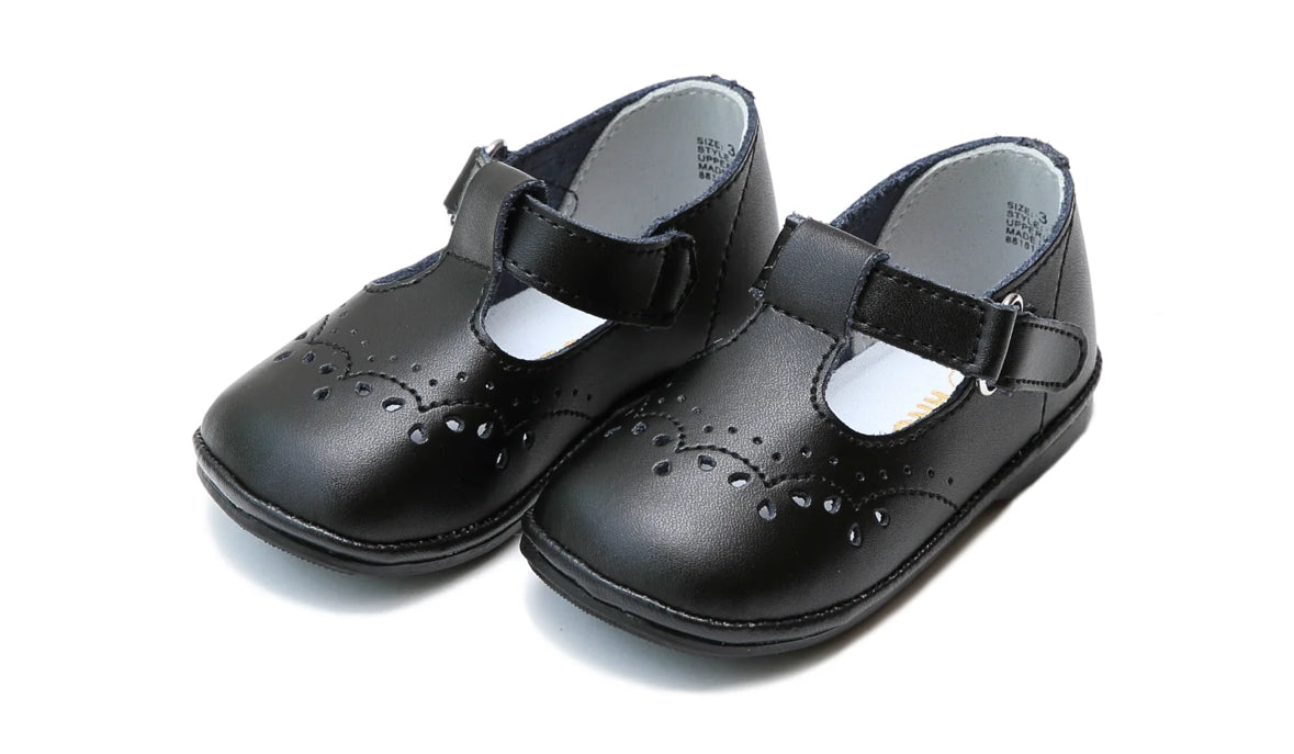 Preorder: Birdie Leather T-Strap Mary Jane Shoe