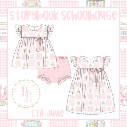 RTS: Storybook Schoolhouse Dress