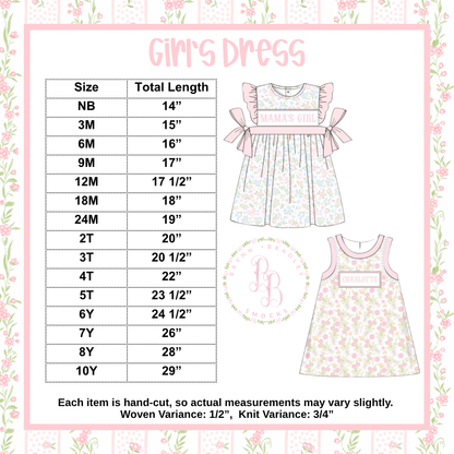 PO29: The Bell Still Rings Girl Dress