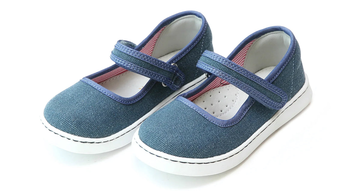 Preorder: Jenna Canvas Mary Jane Shoe