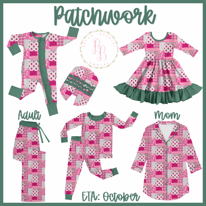 WS Preorder: Christmas Bamboo: Patchwork Collection- ETA: October
