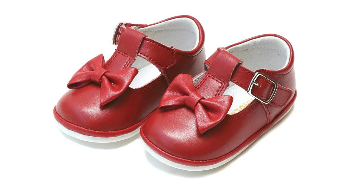 Preorder: Minnie Bow Leather Mary Jane Shoe