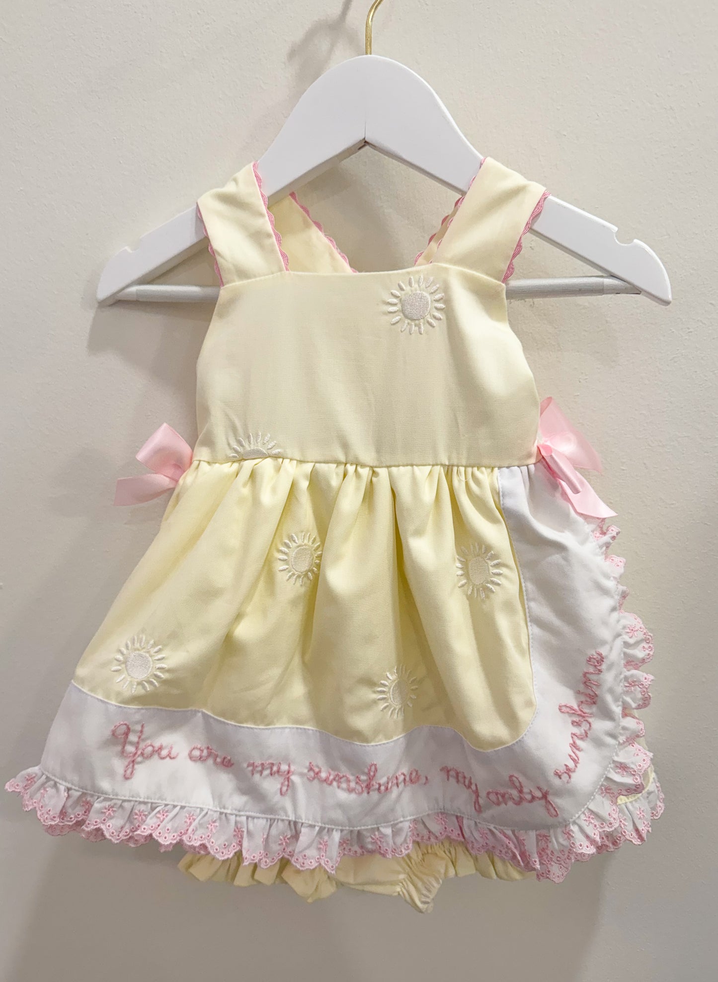 RTS: You Are My Sunshine Girl Skirted Bubble