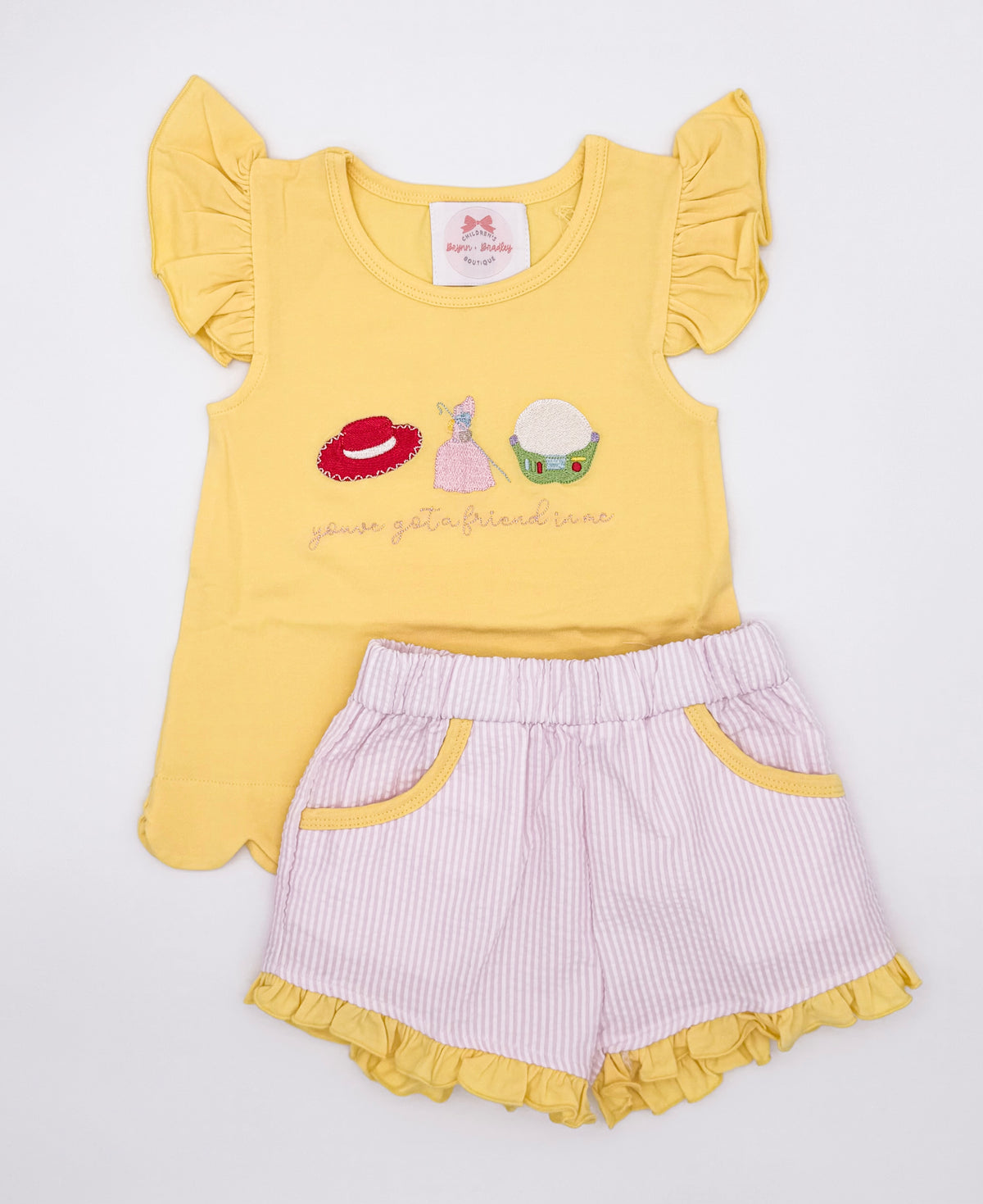 RTS: Toy Friends Girl Shorts Set