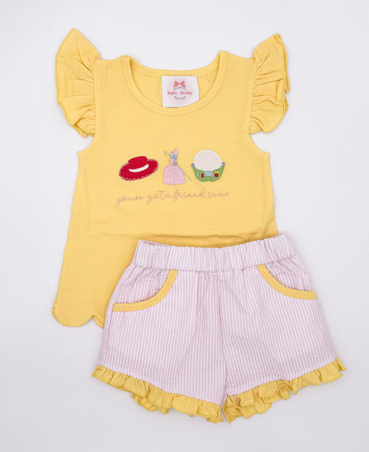 RTS: Toy Friends Girl Shorts Set
