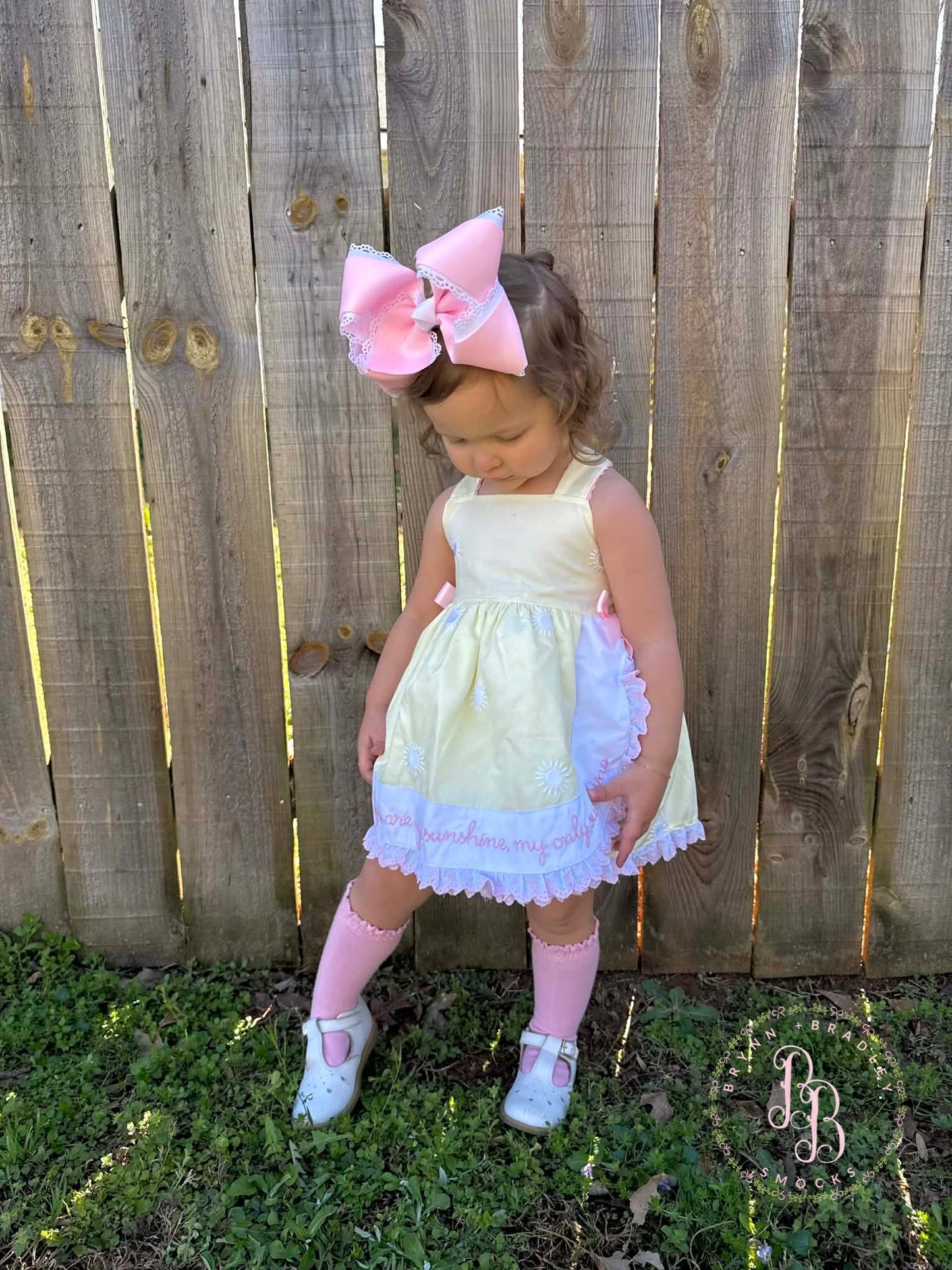 RTS: You Are My Sunshine Girl Skirted Bubble