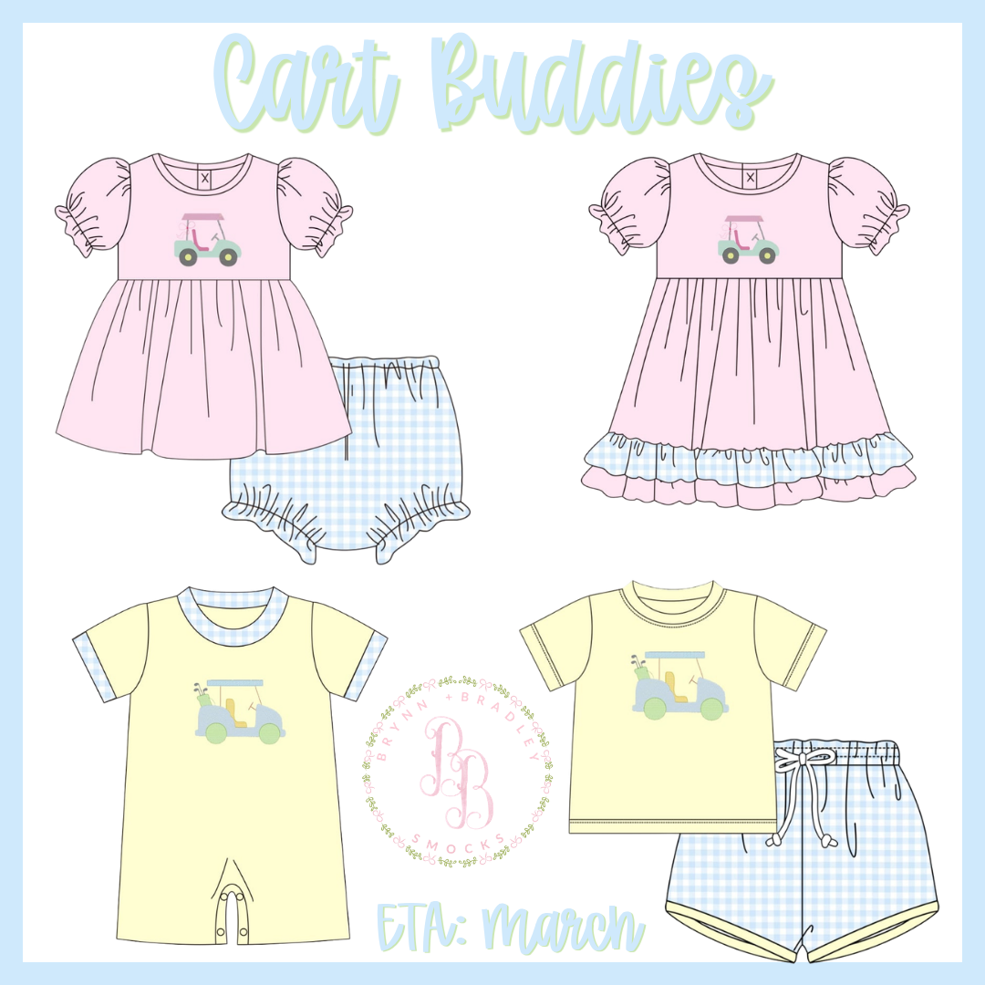 Preorder: Cart Buddies Collection - ETA: March
