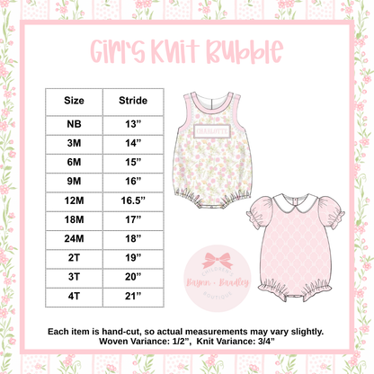 RTS: Buddies + Bows Girl Skirted Bubble