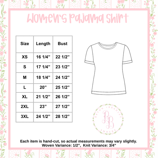 Mom PJ Shirt