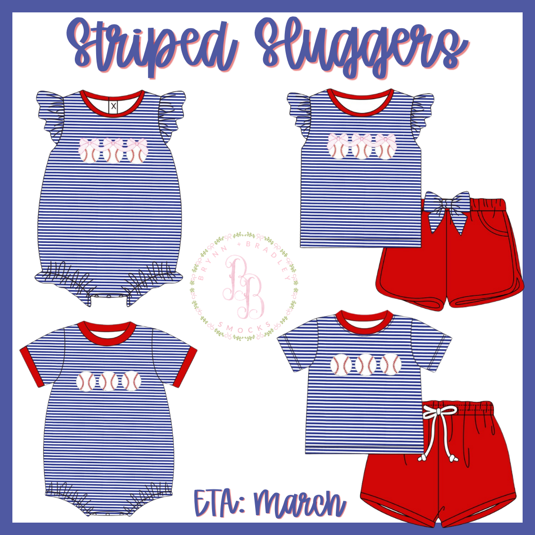 Preorder: Striped Sluggers Collection - ETA: March